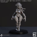 Neriah Lady of the Crypts - Ghoul Pinup (Horrors of Rodburg Barrows) - Only-Games
