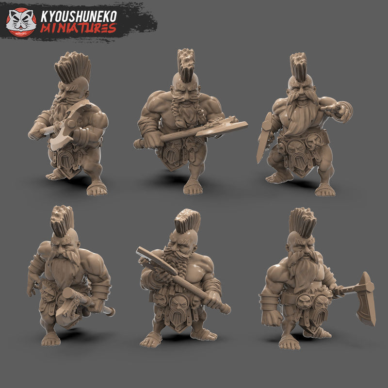 Slayer Great Axe Units (6 Dwarves) - Only-Games