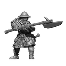 AX032 - Breton Halberdier Attacking - Only-Games