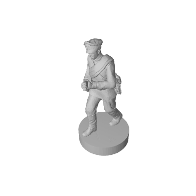 3D Printed WW1 Russian Infantry (x10) - Only-Games