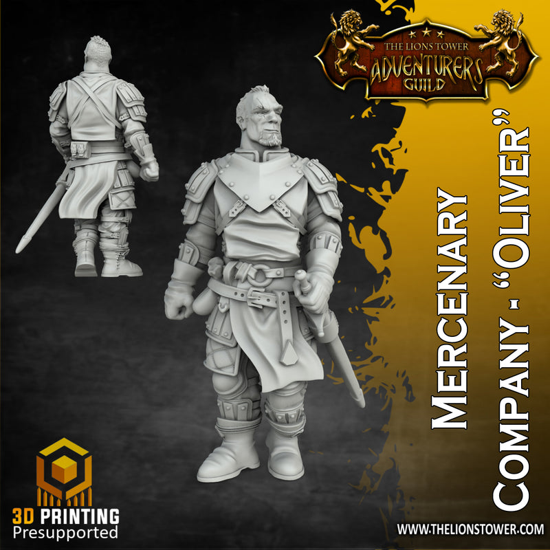 Mercenary Company bundle - 7 x 32mm scale miniatures - Only-Games