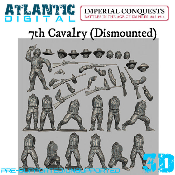 7th Cavalry (Dismounted) - Standard - Only-Games