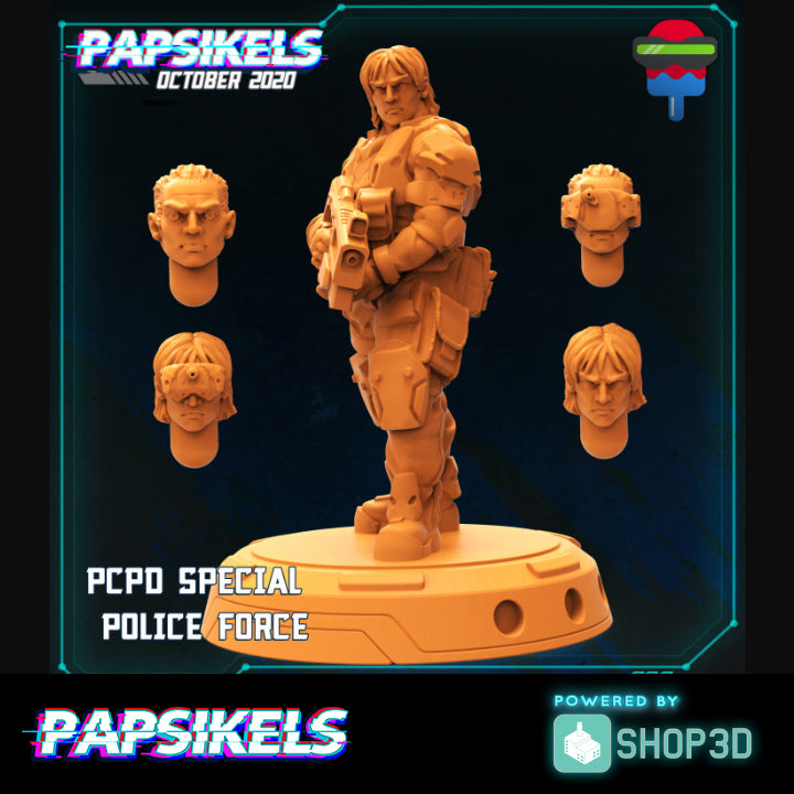 Pcpd Special Police Force - Papsikels Miniatures - Miniatures by Only ...