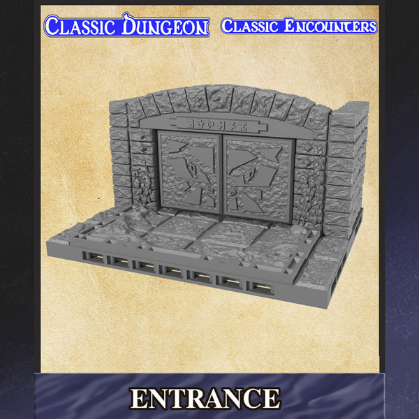 Classic Dungeon Entrance - Only-Games