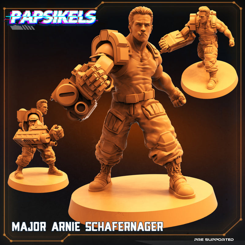 MAJOR ARNIE SCHAFERNAGER - Only-Games