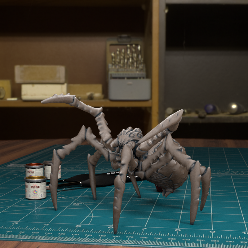 Giant Spider 04 - 32mm - DND - Pathfinder - Only-Games