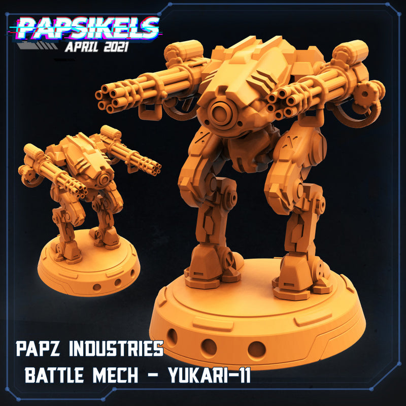 PAPZ INDUSTRIES BATTLE MECH YUKARI - Only-Games