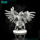 (0077) Male featherfolk birdman wizard with flame spell - Only-Games