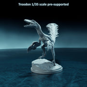 Troodon running up 1-35 scale dinosaur - Only-Games