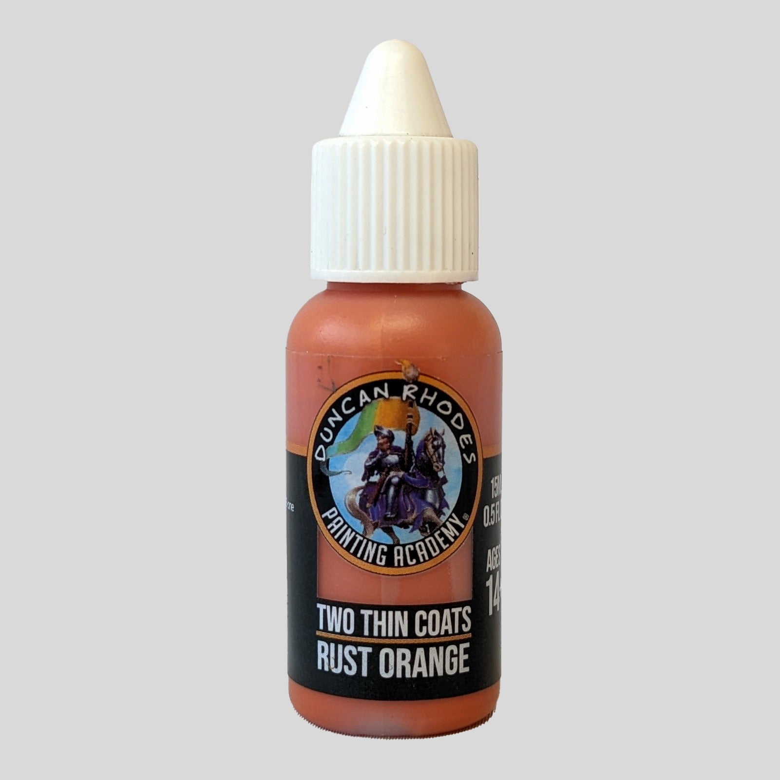 Rust Orange - Two Thin Coats - Miniatures by Only-Games.co