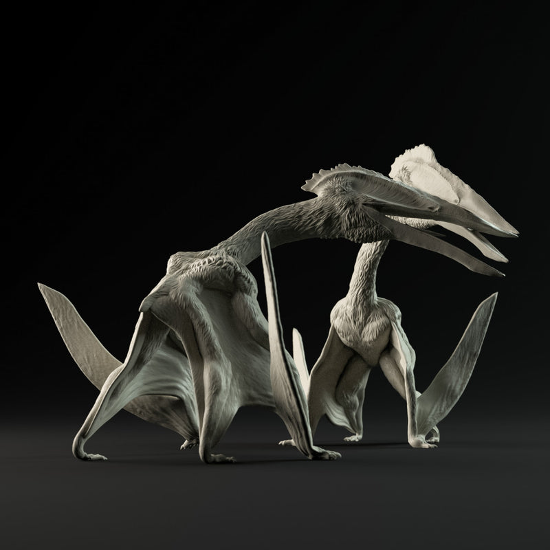 Hatzegopteryx fighting 1-35 scale pterosaur - Only-Games