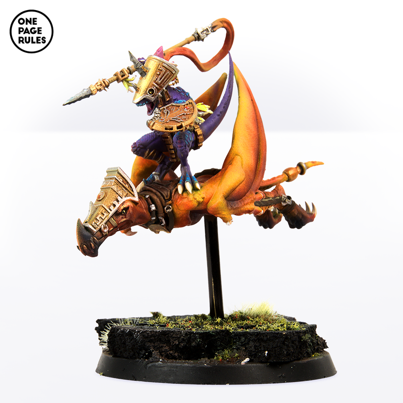 Saurian Gecko Chief Ripjawdactyl Rider (1 Model) - Only-Games