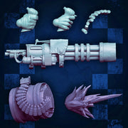 Modular Orc Minigunner Kit (Elite Size) - Only-Games
