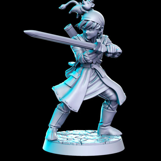 Lynx - Explorer with animal - 32mm - DnD - Only-Games