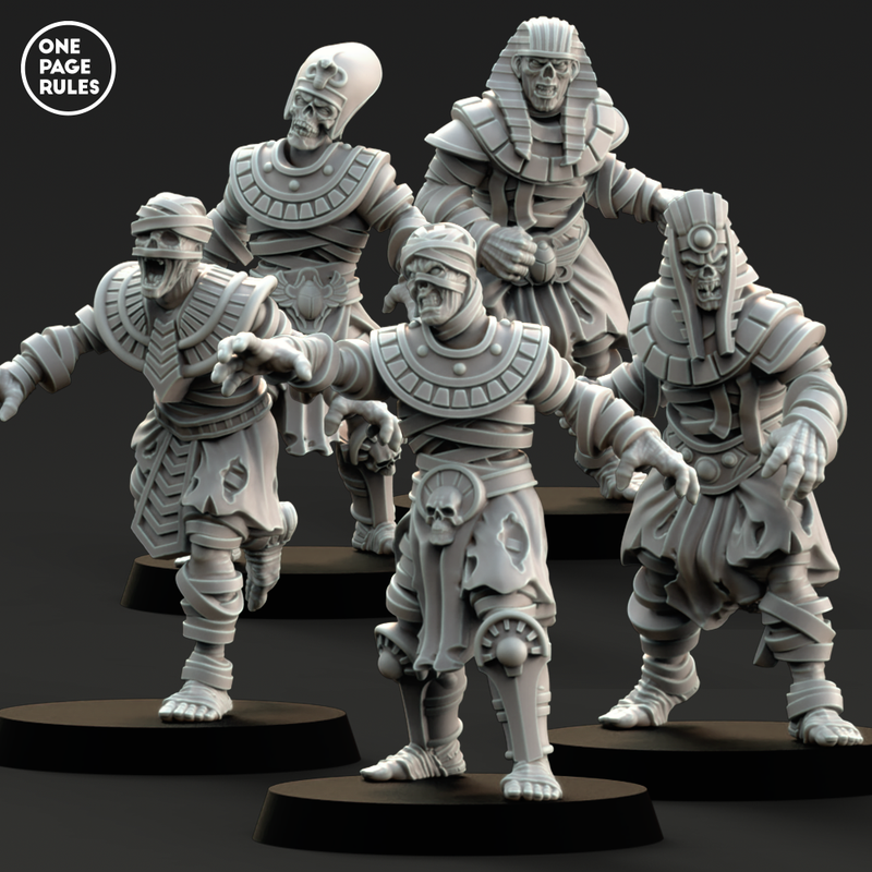 Mummies (5 Models) - Only-Games
