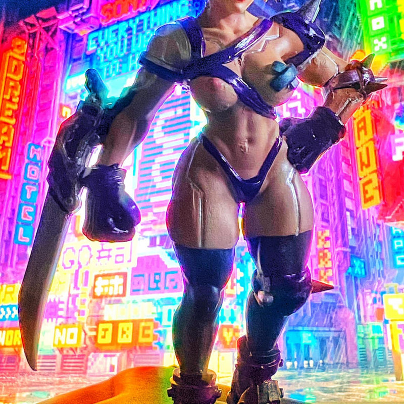 CYBERPUNK FEMALE DEADLY ROGUE - Only-Games