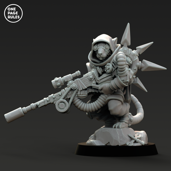 Ratmen Sniper Engineer (1 Model) - Only-Games