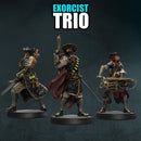 CHARACTERS SET - UNDEAD MONASTERY  - EXORCIST TRIO - Only-Games