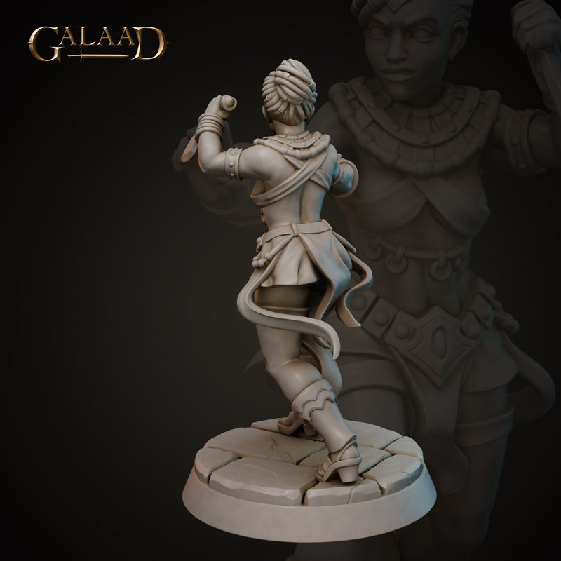Female Aztec Fighter - Only-Games