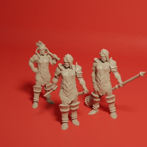 Oni Female Warrior - Only-Games