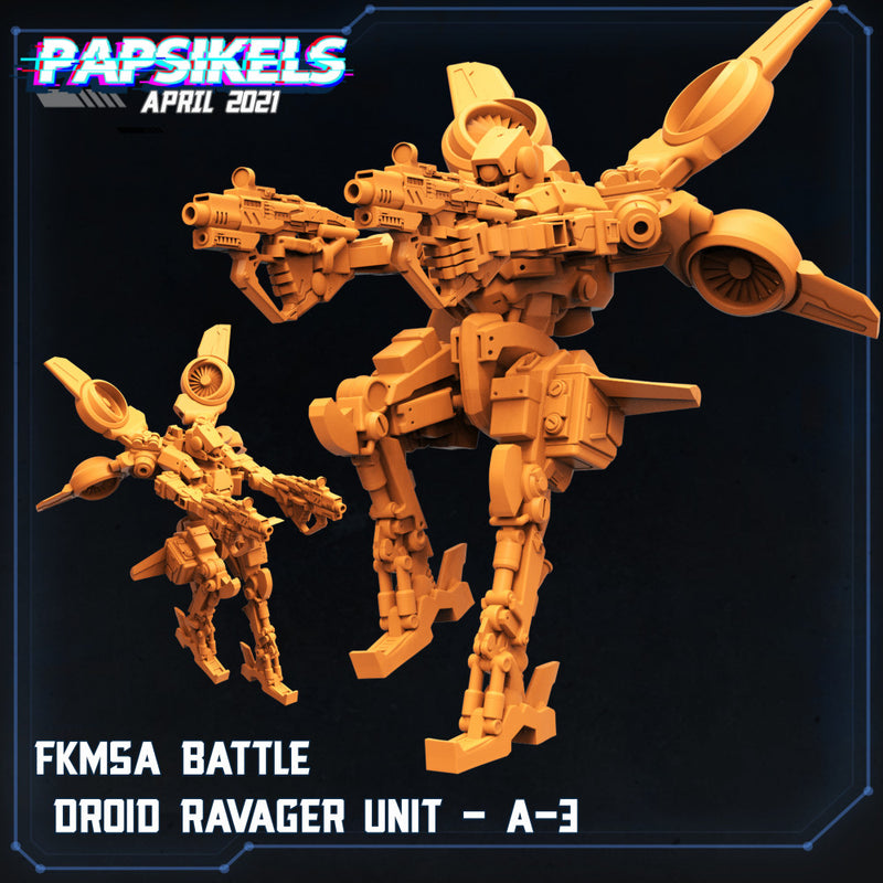 FUKIMASA BATTLE DROID RAVAGER UNIT - A3 - Only-Games