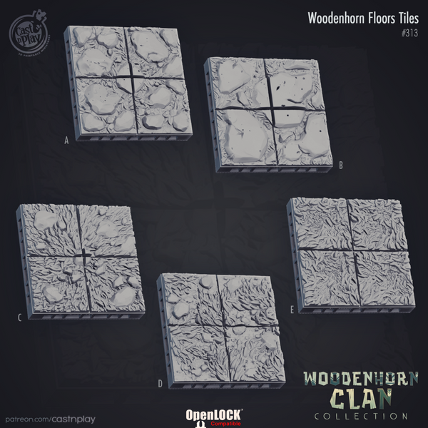 Woodenhorn Floor Tiles - Only-Games