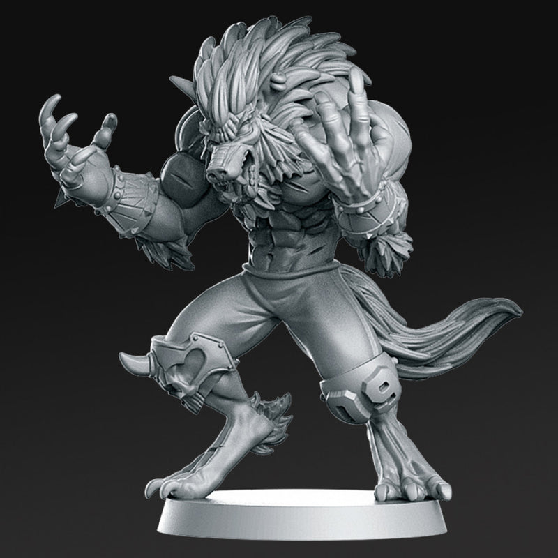 09 Eternals Werewolf Fantasy Football 32mm - Only-Games