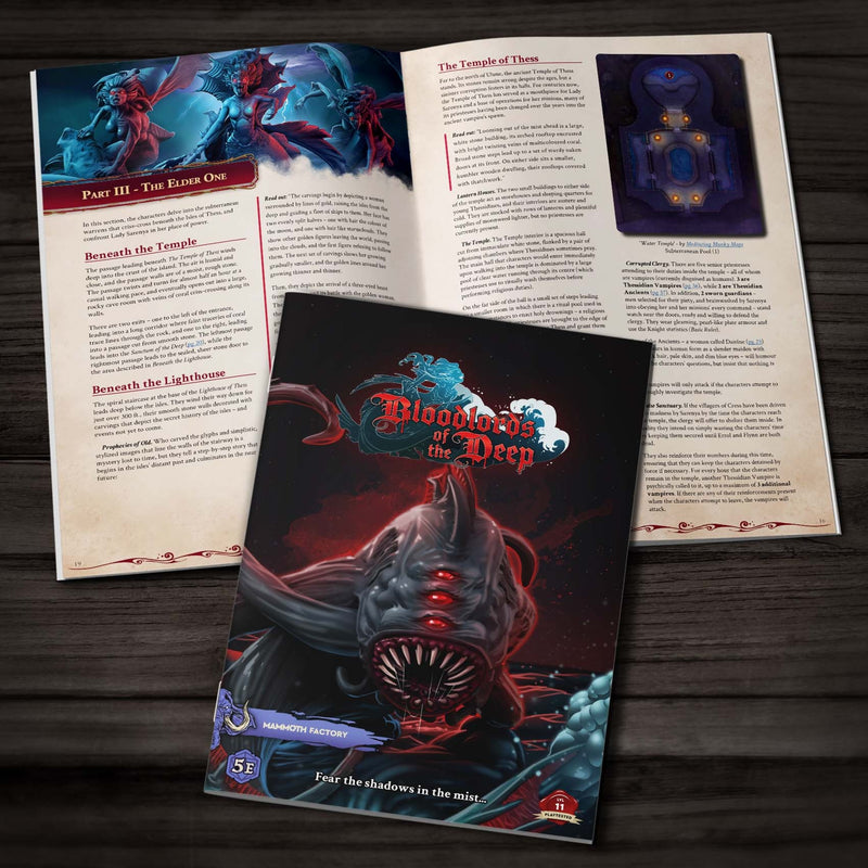 Bloodlords of the Deep - 5e Adventure Booklet - Only-Games