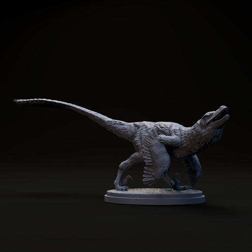 Velociraptor sneaking up 1-20 scale dinosaur - Only-Games