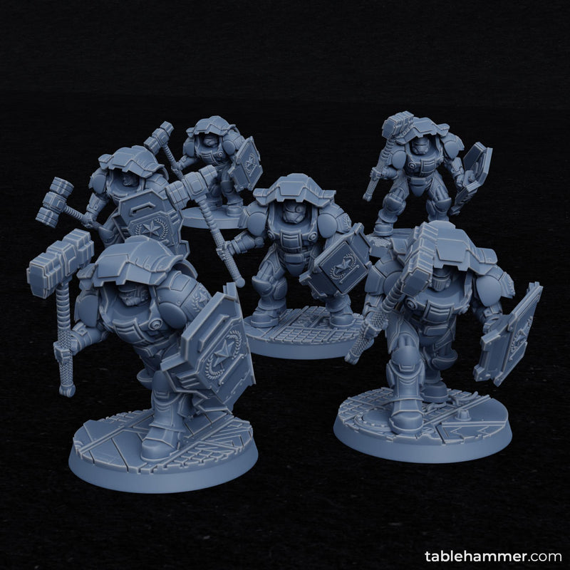 Human Space Corps - "Myrmidons" Heavy Troopers - Only-Games
