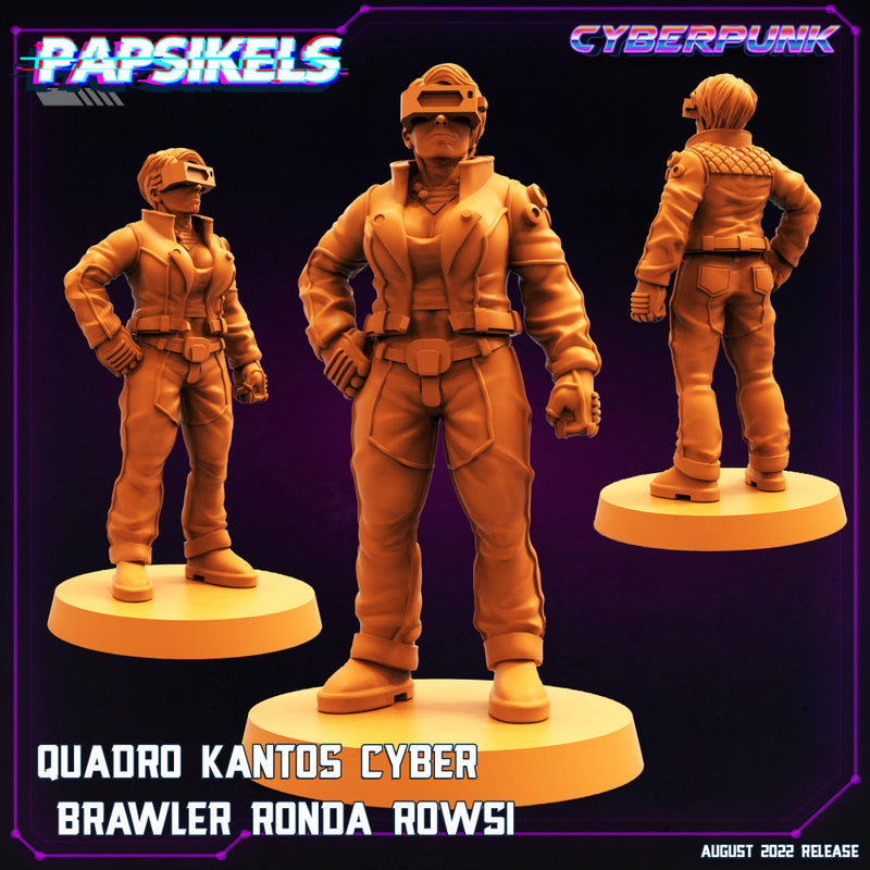 QUADRO KANTOS CYBER BRAWLER RONDA ROWSI - Only-Games