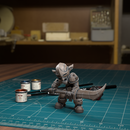 Goblin Glaive V 01 - TytanTroll Miniatures - DnD - Fantasy - Only-Games