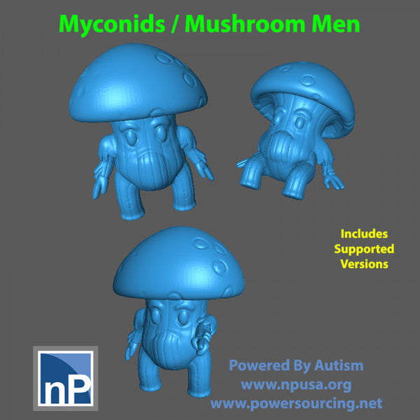 Myconids / Mushroom Men - Only-Games