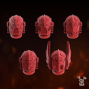 Celestial Blades Heads Set x5
