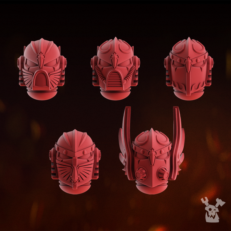 Celestial Blades Heads Set x5