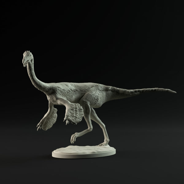 Gallimimus running 1-35 scale dinosaur - Only-Games