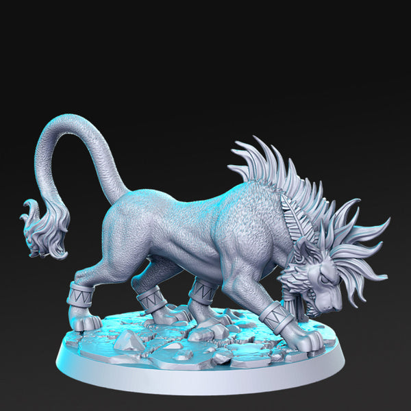 Nanokor - Lion - 32mm - DnD - Only-Games