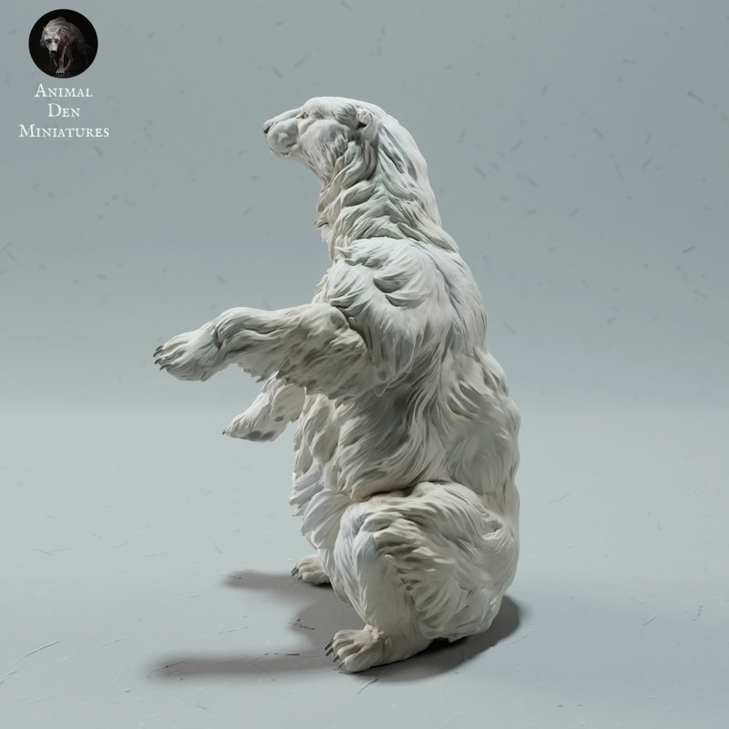 Polar Bear Sitting 1/43 - Only-Games