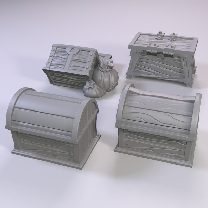Medieval Chests - Only-Games
