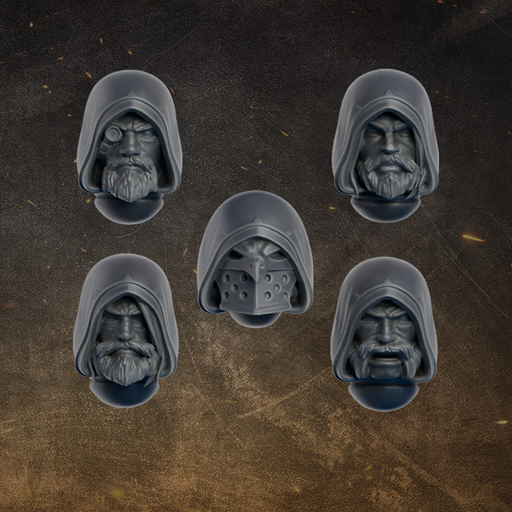 Black Gryphons Heads Set #1 x5 - Only-Games