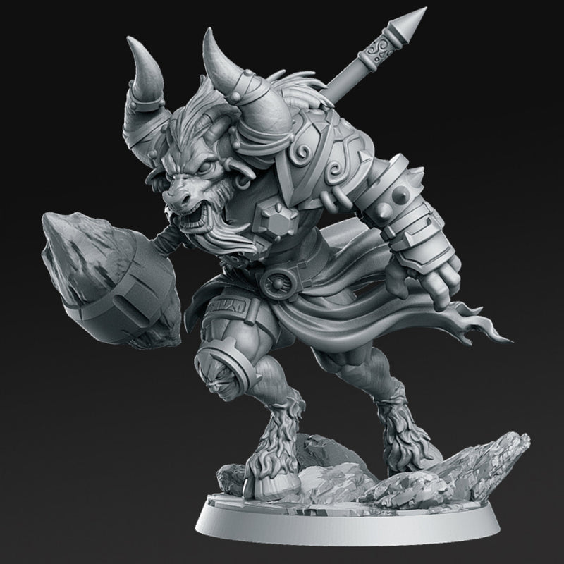 Taurinos - Minotaur Lord - 32mm - DnD - - Only-Games