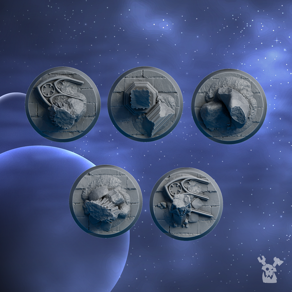 Lunar Angels Bases Set x5 - Only-Games