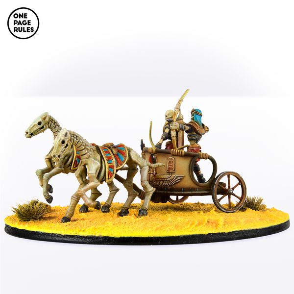 Mummified Skeleton Bow Chariot (1 Model) - Only-Games