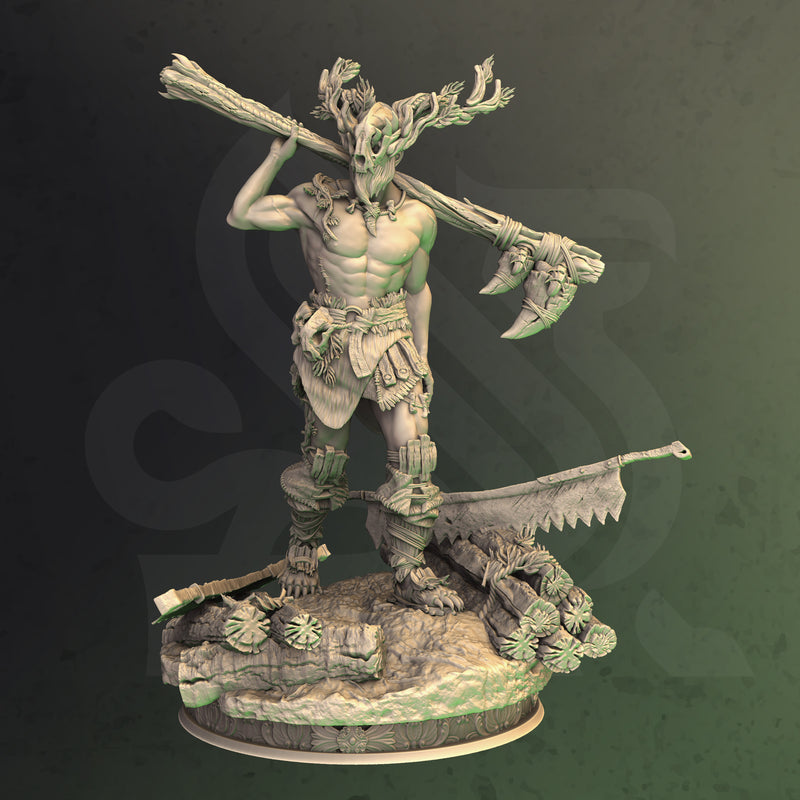 Druidic Barbarian - Treneal.stl - Only-Games
