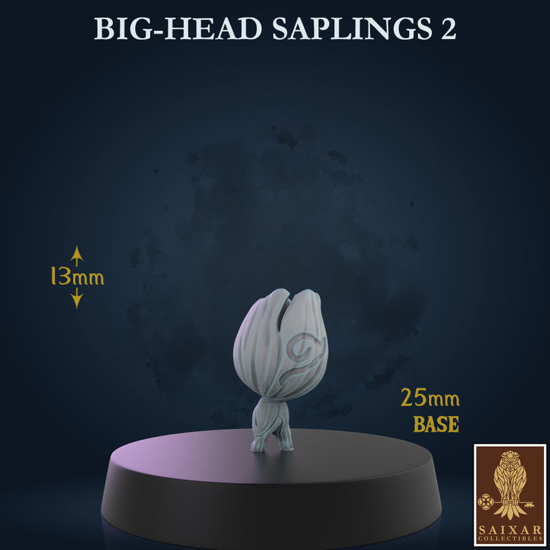 Big Head Saplings - 3 Poses - Only-Games