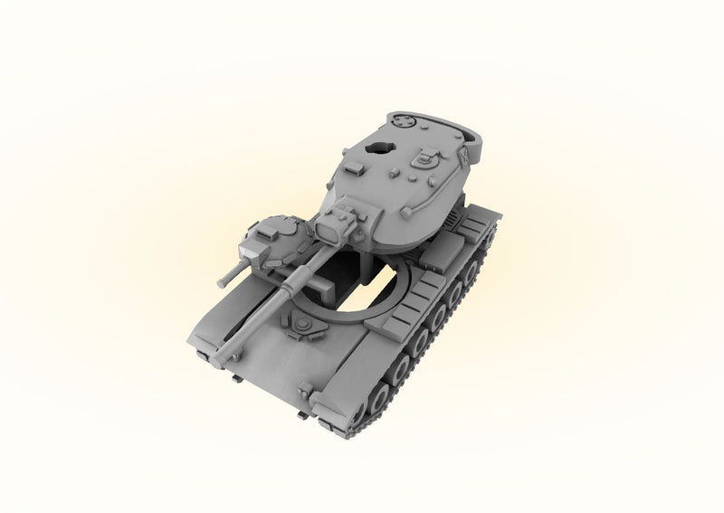 MG144-US02B M60A1 MBT (with searchlight) - Only-Games