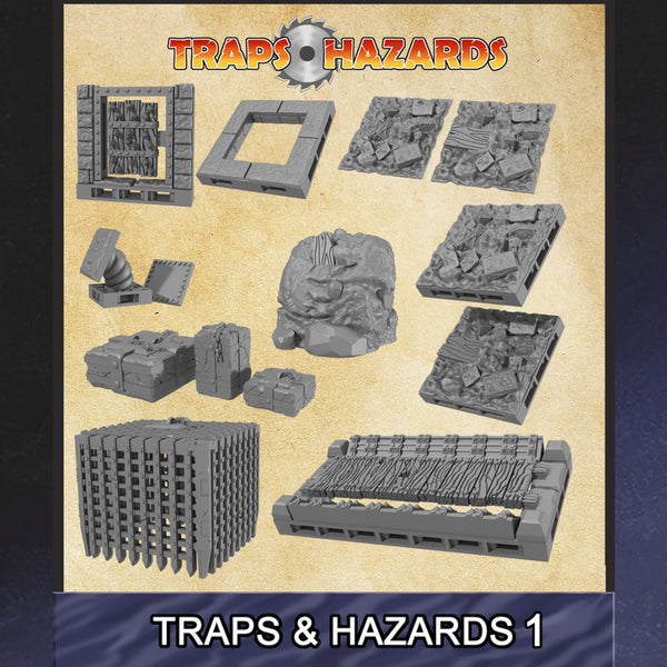 DungeonWorks: Traps & Hazards Set 1 - Only-Games