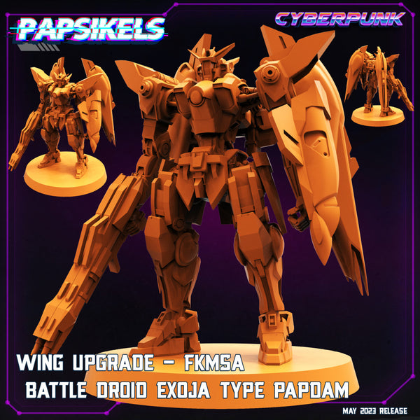 WING UPGRADE KIT FKMSA BATTLE DROID EXOJA PAPDAM - Only-Games