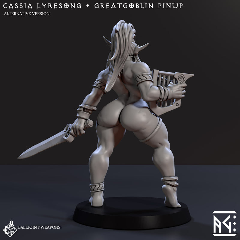 Cassia Lyresong - Greatgoblin Pinup (Bronzeclad Greatgoblins) - Only-Games