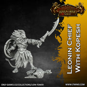Leonin Warband - Set of 6 (32mm scale) - Only-Games
